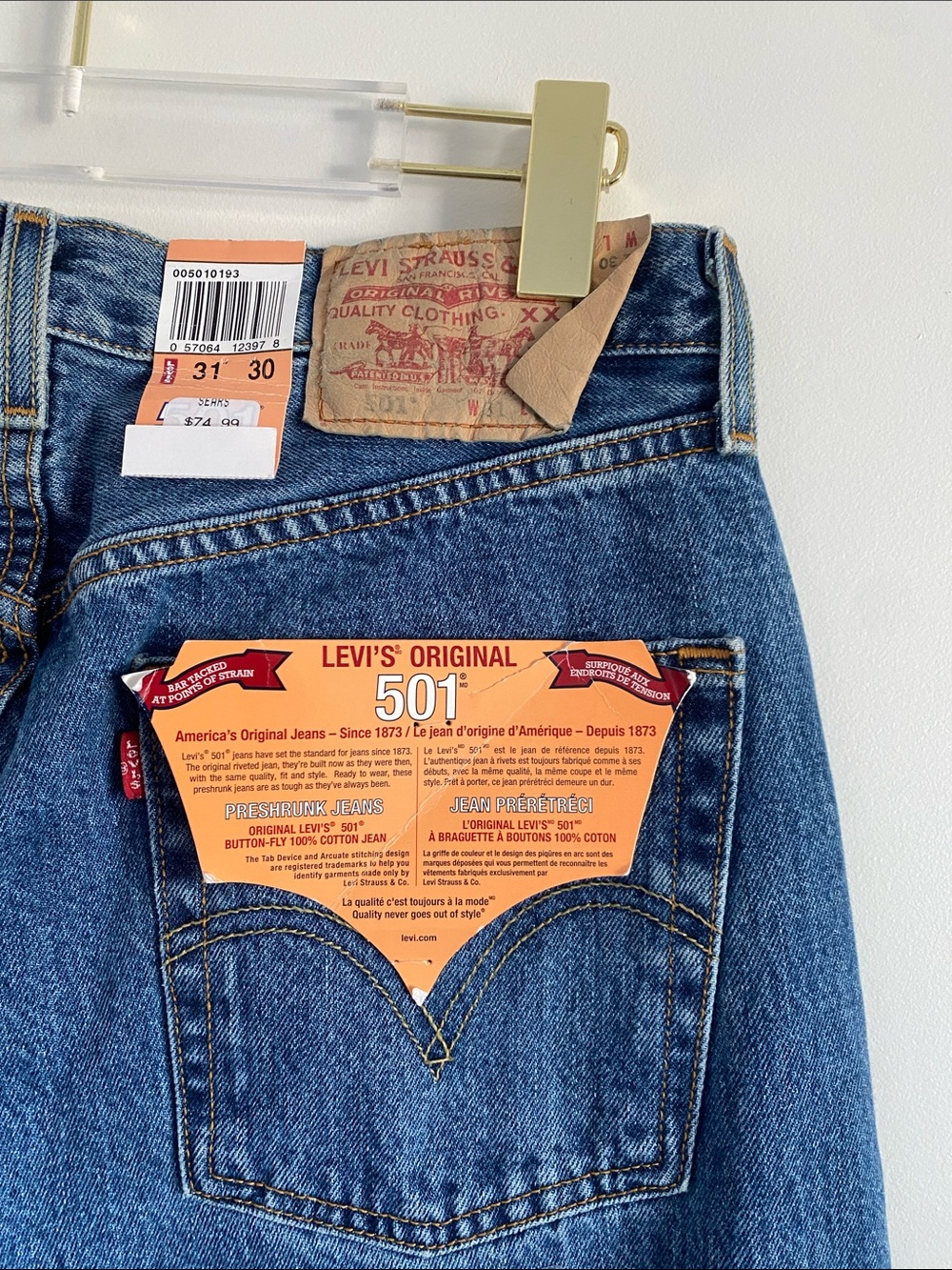 Tagged Vintage 501’s